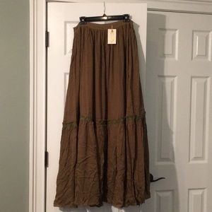 NWT Joyfolie Mia Joy Savannah skirt size L